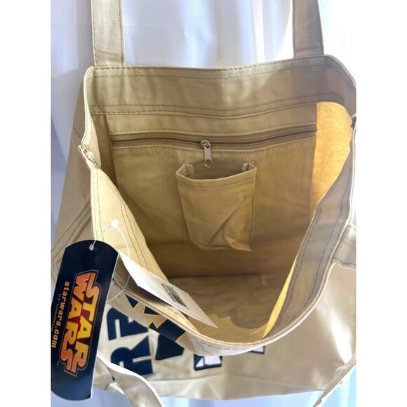 Star Wars R2-D2 Reusable Shopping bag Michigan Wolverines Printed Canvas bag - Picture 5 of 8